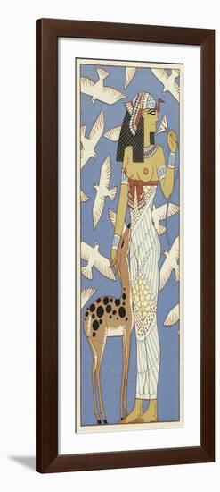 The Romance of a Mummy-Georges Barbier-Framed Premium Giclee Print