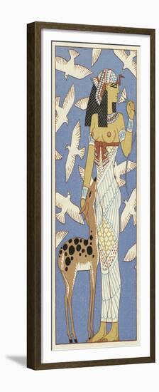 The Romance of a Mummy-Georges Barbier-Framed Premium Giclee Print