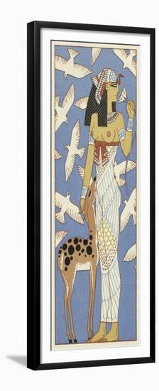 The Romance of a Mummy-Georges Barbier-Framed Premium Giclee Print