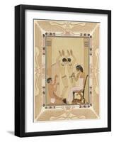 The Romance of a Mummy-Georges Barbier-Framed Giclee Print