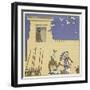 The Romance of a Mummy-Georges Barbier-Framed Giclee Print