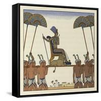 The Romance of a Mummy-Georges Barbier-Framed Stretched Canvas