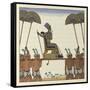 The Romance of a Mummy-Georges Barbier-Framed Stretched Canvas