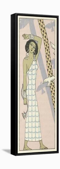 The Romance of a Mummy-Georges Barbier-Framed Stretched Canvas