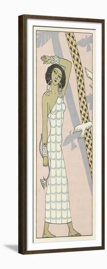 The Romance of a Mummy-Georges Barbier-Framed Giclee Print