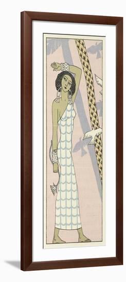 The Romance of a Mummy-Georges Barbier-Framed Giclee Print