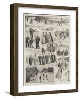 The Romance of Cycling-Harry Hamilton Johnston-Framed Giclee Print