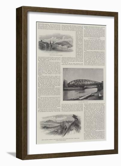 The Romance of the Ship Canal-null-Framed Giclee Print