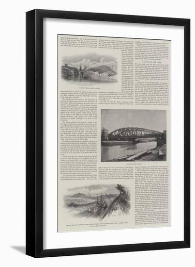 The Romance of the Ship Canal-null-Framed Giclee Print