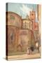 'The Romanesque Church at Albenga', c1910, (1912)-Walter Frederick Roofe Tyndale-Stretched Canvas