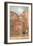 'The Romanesque Church at Albenga', c1910, (1912)-Walter Frederick Roofe Tyndale-Framed Giclee Print