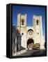 The Romanesque Style Se (Cathedral), Lisbon, Portugal-Peter Scholey-Framed Stretched Canvas