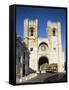 The Romanesque Style Se (Cathedral), Lisbon, Portugal-Peter Scholey-Framed Stretched Canvas