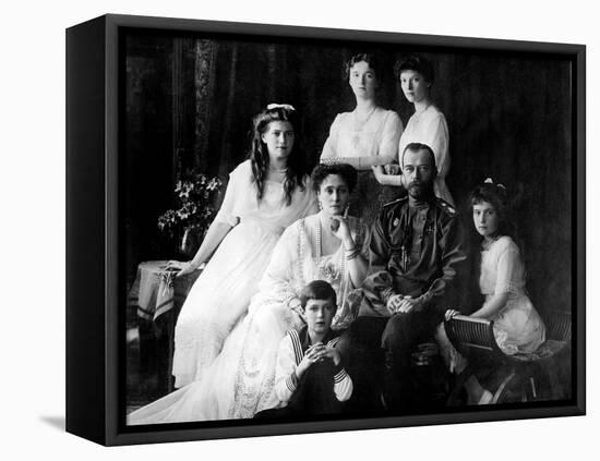 The Romanovs, Last Royal Family of Russia-Science Source-Framed Stretched Canvas