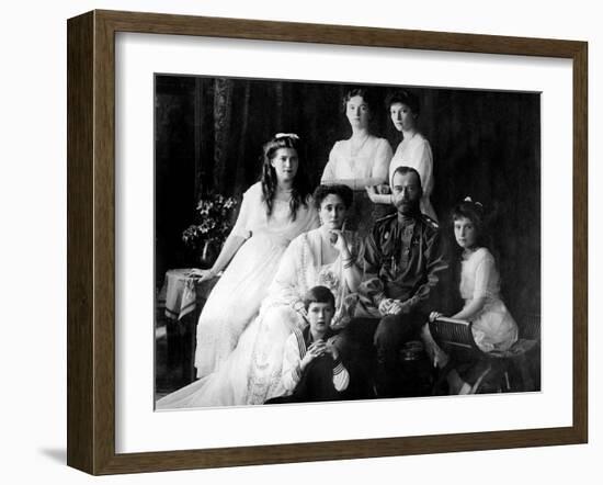 The Romanovs, Last Royal Family of Russia-Science Source-Framed Giclee Print