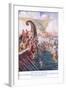 The Romans Arriving in Britain-Joseph Ratcliffe Skelton-Framed Giclee Print