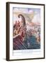 The Romans Arriving in Britain-Joseph Ratcliffe Skelton-Framed Giclee Print