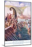 The Romans Arriving in Britain-Joseph Ratcliffe Skelton-Mounted Giclee Print