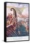 The Romans Arriving in Britain-Joseph Ratcliffe Skelton-Framed Stretched Canvas