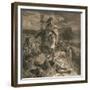 The Romans Cause a Wall to Be Built for the Protection of the South, 1905-William Bell Scott-Framed Giclee Print