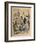 'The Romans clothed by the inhabitants of Capua', 1852-John Leech-Framed Giclee Print