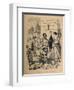 'The Romans clothed by the inhabitants of Capua', 1852-John Leech-Framed Giclee Print