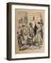 'The Romans clothed by the inhabitants of Capua', 1852-John Leech-Framed Giclee Print