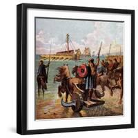 The Romans Conquer Britain-null-Framed Premium Giclee Print