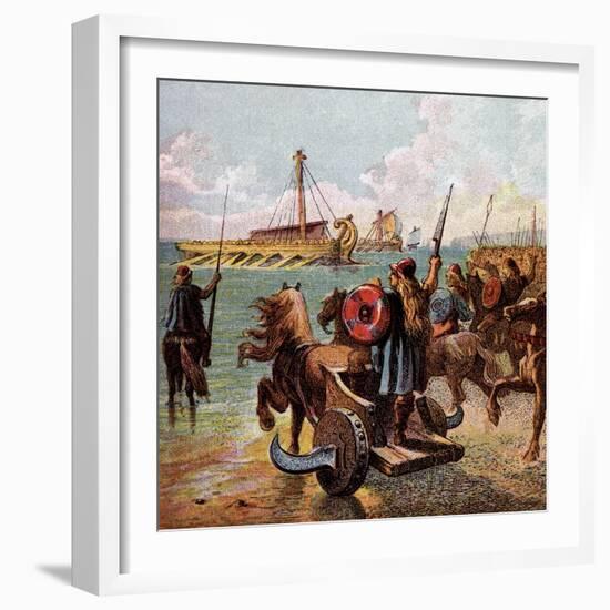 The Romans Conquer Britain-null-Framed Giclee Print