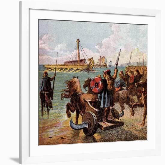 The Romans Conquer Britain-null-Framed Giclee Print