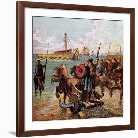 The Romans Conquer Britain-null-Framed Giclee Print