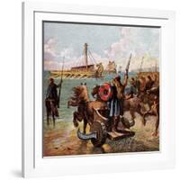 The Romans Conquer Britain-null-Framed Giclee Print