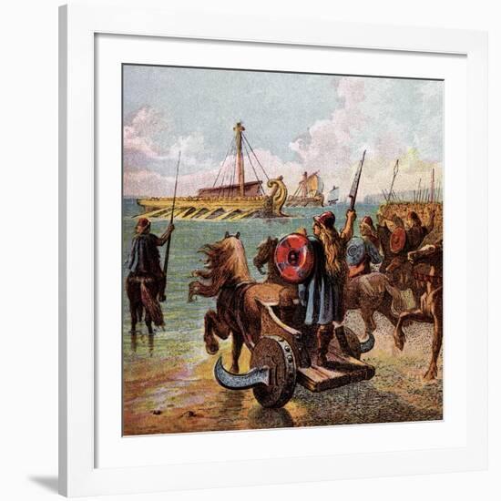 The Romans Conquer Britain-null-Framed Giclee Print