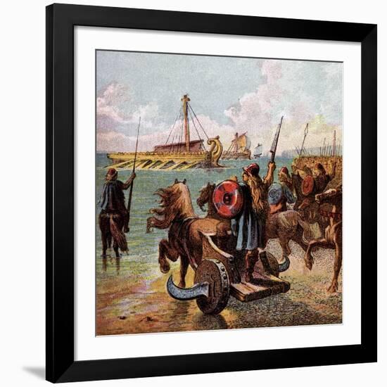 The Romans Conquer Britain-null-Framed Giclee Print