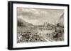 The Romans Landing on the Island of Mallorca in 123 BC-Spanish School-Framed Giclee Print