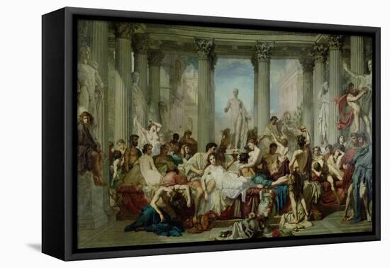 The Romans of the Decadence, 1847-Thomas Couture-Framed Stretched Canvas