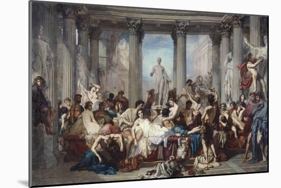 The Romans of the Decadence, 1847-Thomas Couture-Mounted Giclee Print