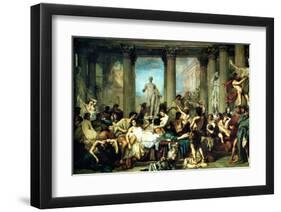 The Romans of the Decadence-null-Framed Giclee Print