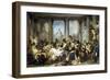 The Romans of the Decadence-Thomas Couture-Framed Art Print