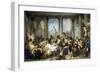 The Romans of the Decadence-Thomas Couture-Framed Art Print