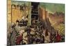 The Romans Spent Months Building a Ramp and a Siege Tower-Alberto Salinas-Mounted Giclee Print