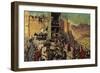 The Romans Spent Months Building a Ramp and a Siege Tower-Alberto Salinas-Framed Giclee Print