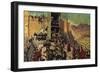 The Romans Spent Months Building a Ramp and a Siege Tower-Alberto Salinas-Framed Giclee Print