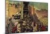 The Romans Spent Months Building a Ramp and a Siege Tower-Alberto Salinas-Mounted Giclee Print