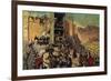 The Romans Spent Months Building a Ramp and a Siege Tower-Alberto Salinas-Framed Giclee Print