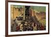 The Romans Spent Months Building a Ramp and a Siege Tower-Alberto Salinas-Framed Giclee Print