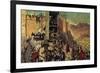 The Romans Spent Months Building a Ramp and a Siege Tower-Alberto Salinas-Framed Giclee Print