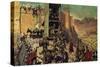 The Romans Spent Months Building a Ramp and a Siege Tower-Alberto Salinas-Stretched Canvas