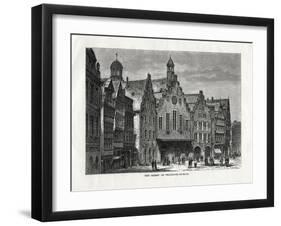 The Romer at Frankfort-On-Main, Germany, 1879-Laplante-Framed Giclee Print