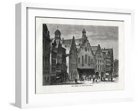 The Romer at Frankfort-On-Main, Germany, 1879-Laplante-Framed Giclee Print